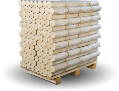 BIOMAC Holzbriketts ENERGO TOP, Ø 90 mm, ohne Loch