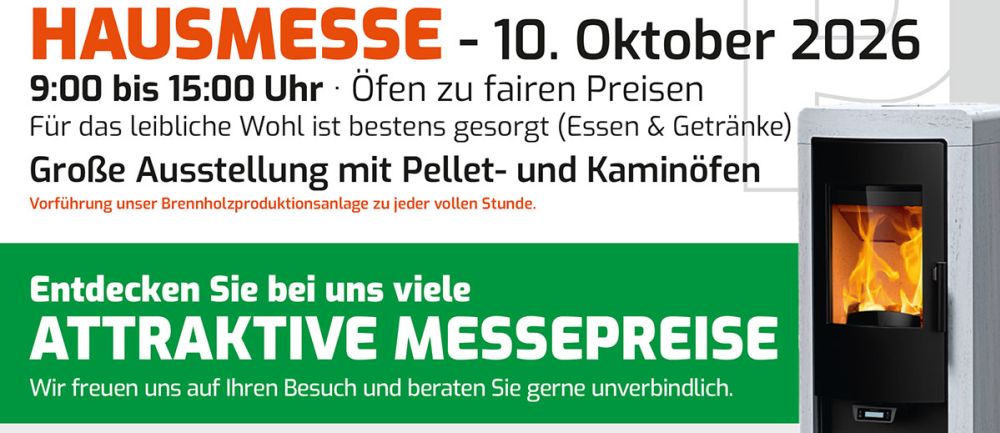 Hausmesse 29. März 2025